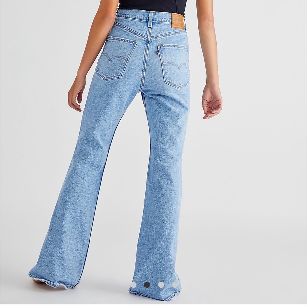 Levi’s 70s high rise flare jeans
